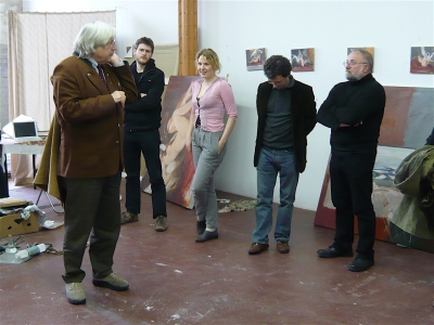 Brock im Studio von Shonah Trescott